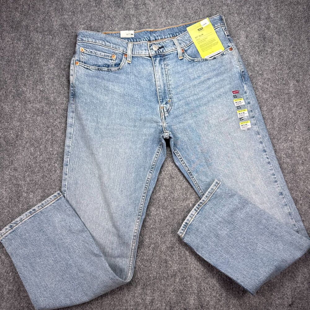 NWT Levi's Men's 511 Slim Fit Jeans Everyday Authentic 36W x 30L 045115236